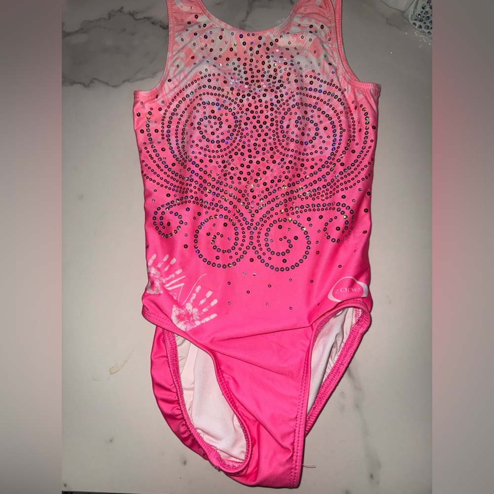 Chalk Warrior leotard YM HTF
